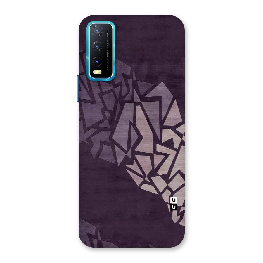 Fine Abstract Back Case for Vivo Y20