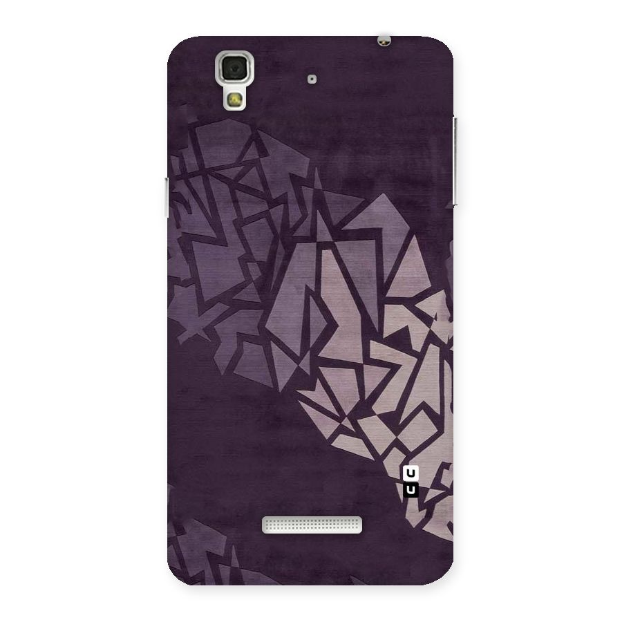 Fine Abstract Back Case for YU Yureka Plus