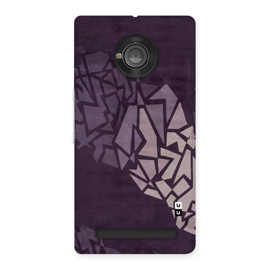 Fine Abstract Back Case for Yu Yunique