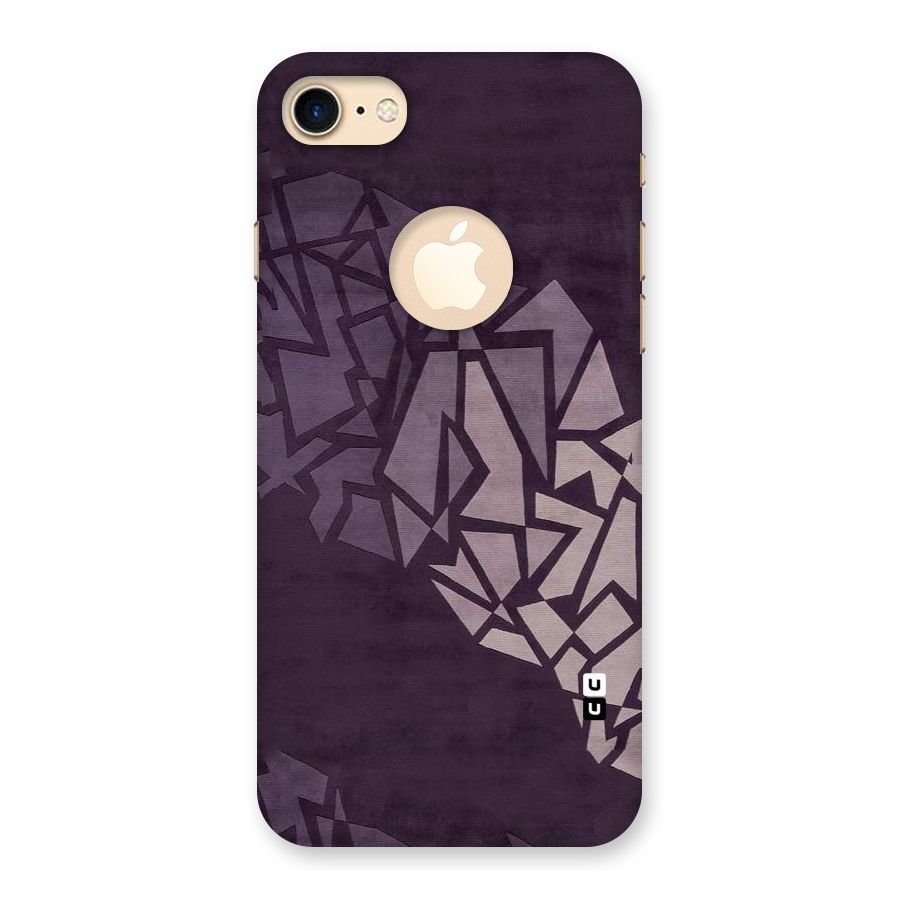 Fine Abstract Back Case for iPhone 7 Logo Cut