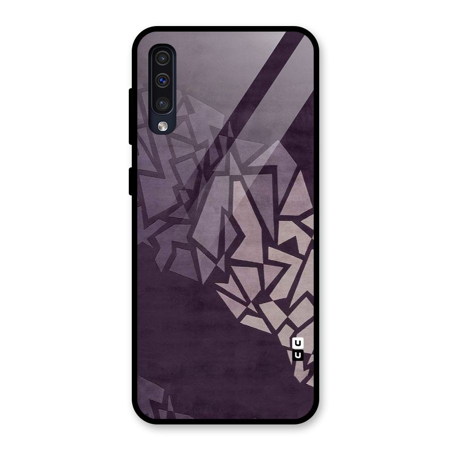 Fine Abstract Glass Back Case for Galaxy A30s