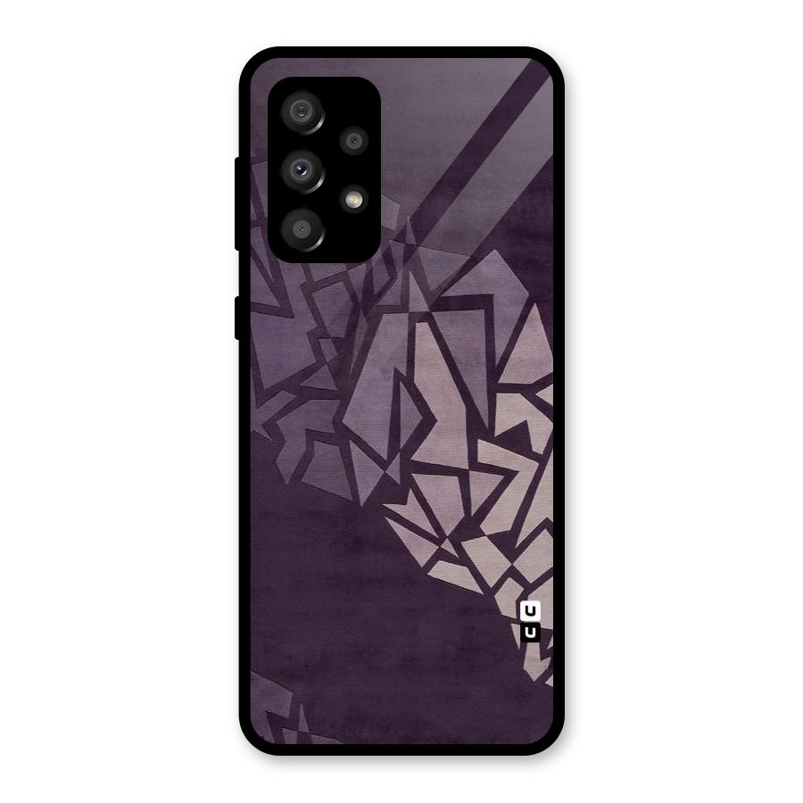 Fine Abstract Glass Back Case for Galaxy A32