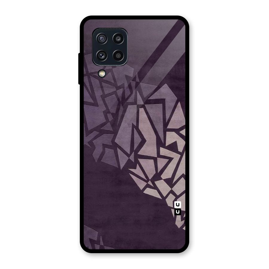 Fine Abstract Glass Back Case for Galaxy M32
