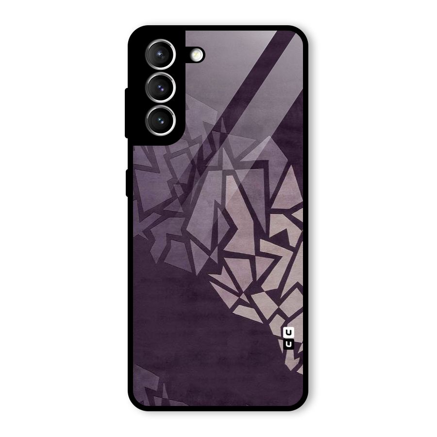 Fine Abstract Glass Back Case for Galaxy S21 5G