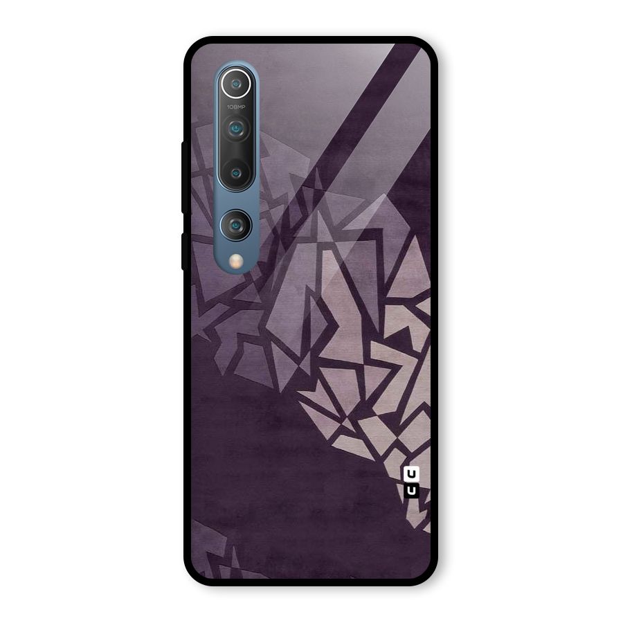 Fine Abstract Glass Back Case for Mi 10