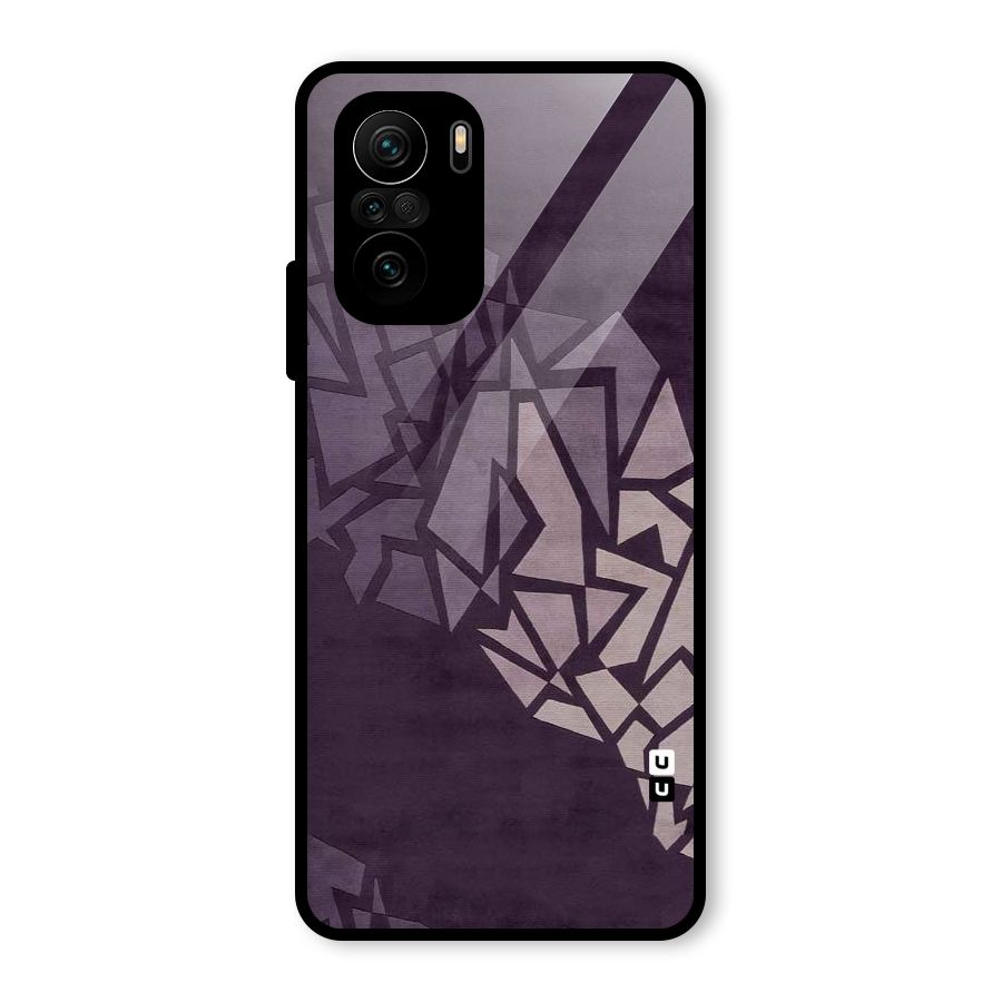 Fine Abstract Glass Back Case for Mi 11X Pro