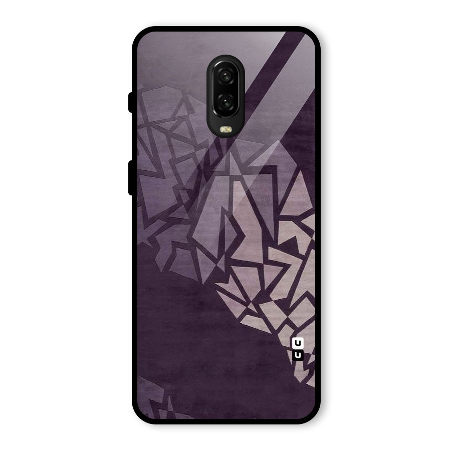 Fine Abstract Glass Back Case for OnePlus 6T