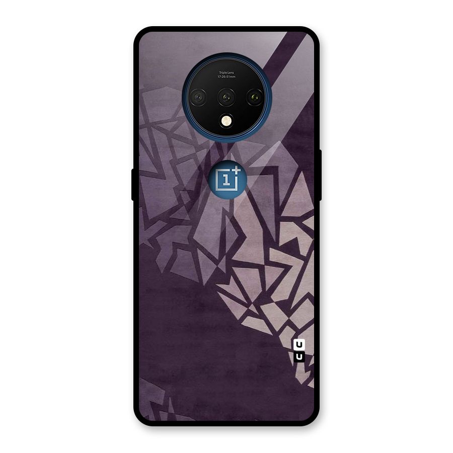 Fine Abstract Glass Back Case for OnePlus 7T