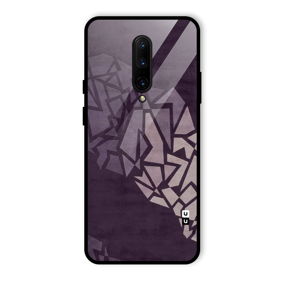 Fine Abstract Glass Back Case for OnePlus 7 Pro