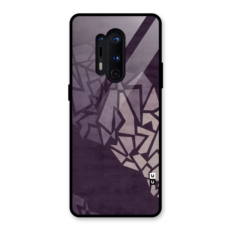 Fine Abstract Glass Back Case for OnePlus 8 Pro