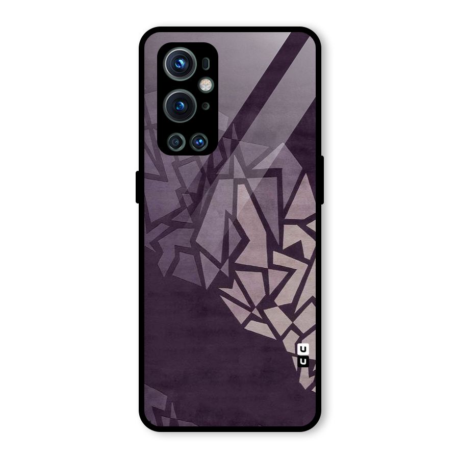 Fine Abstract Glass Back Case for OnePlus 9 Pro