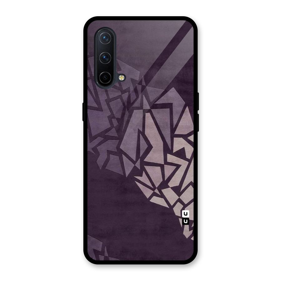 Fine Abstract Glass Back Case for OnePlus Nord CE 5G