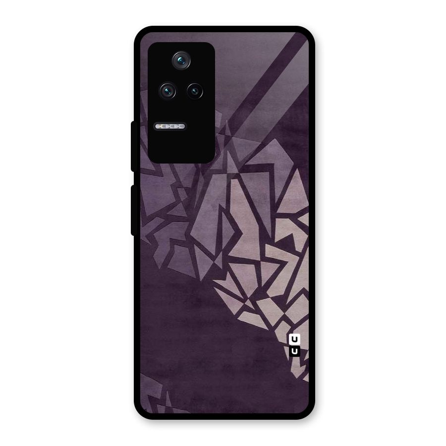Fine Abstract Glass Back Case for Poco F4 5G