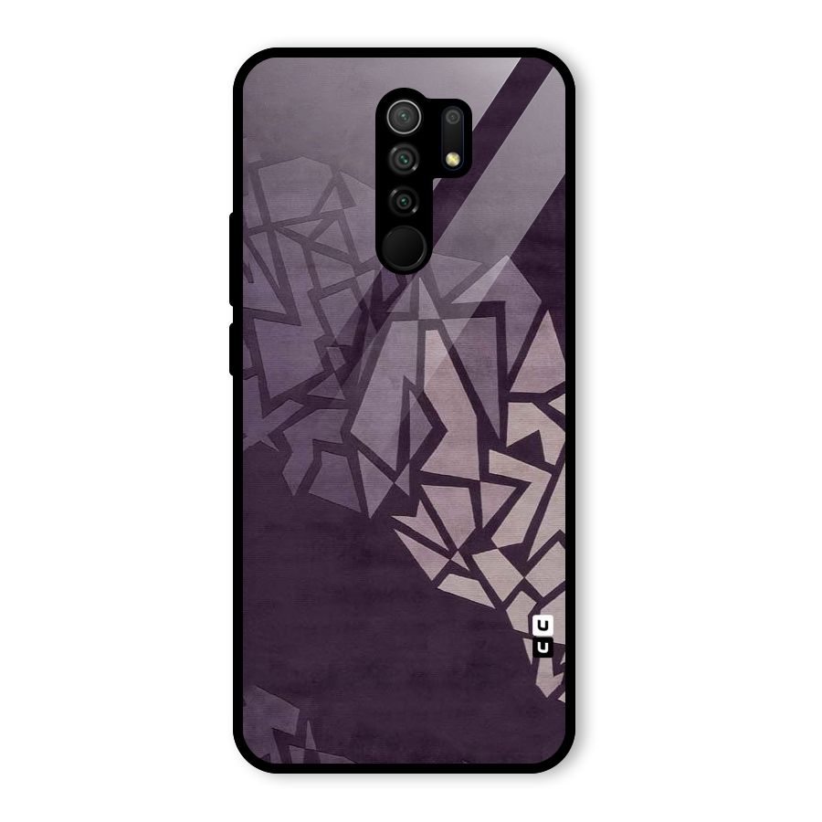 Fine Abstract Glass Back Case for Poco M2