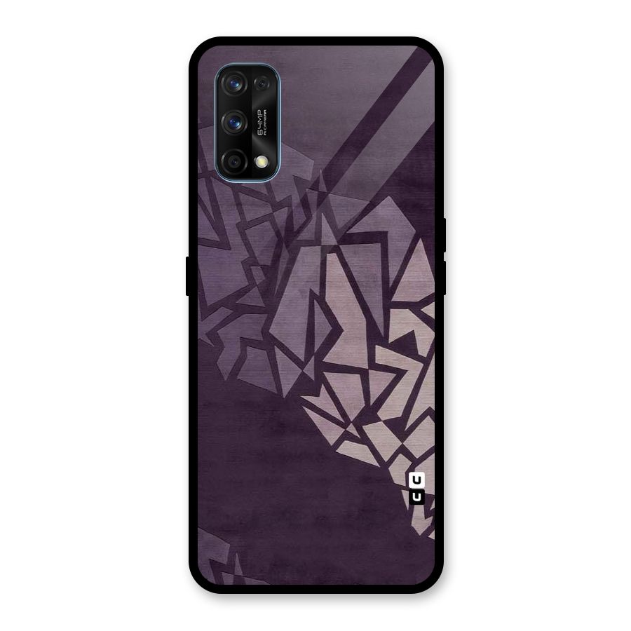 Fine Abstract Glass Back Case for Realme 7 Pro