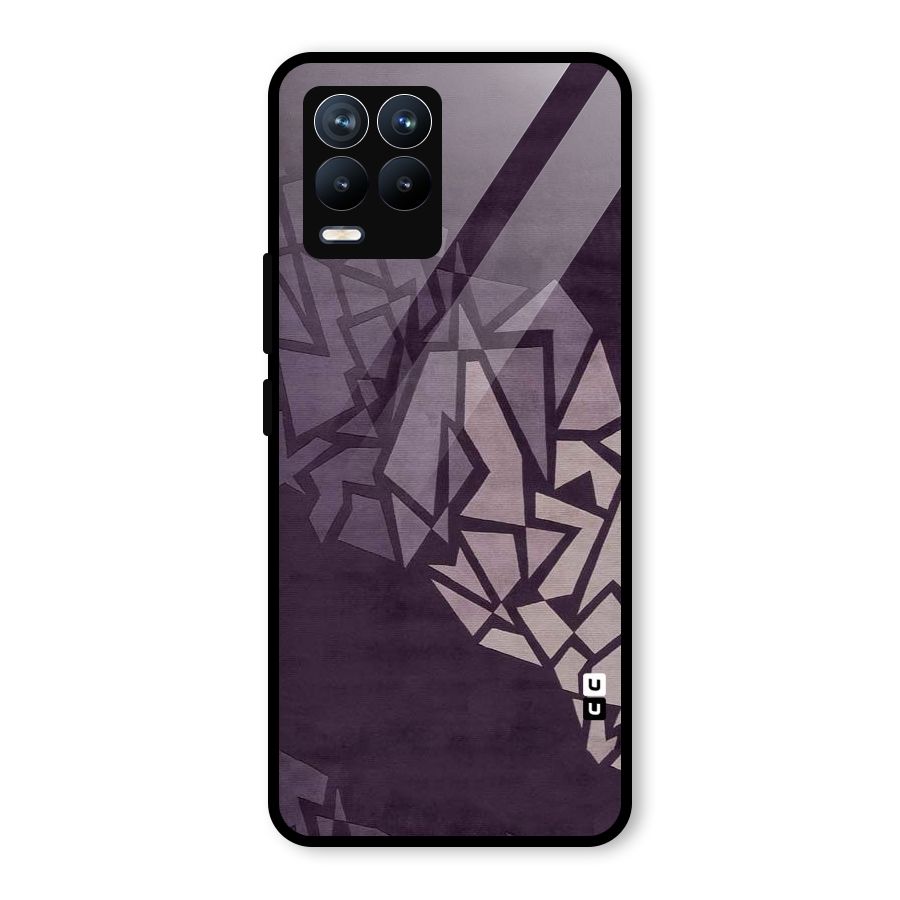 Fine Abstract Glass Back Case for Realme 8