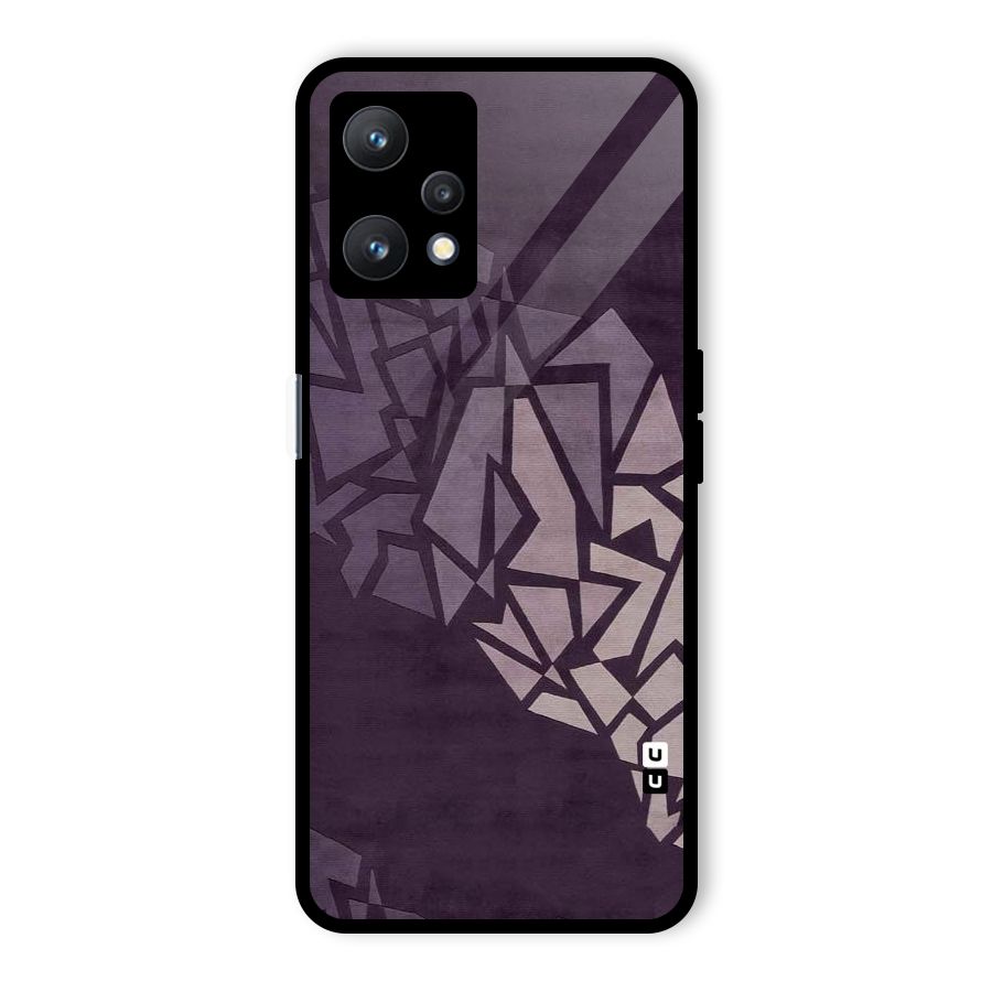 Fine Abstract Glass Back Case for Realme 9 Pro 5G