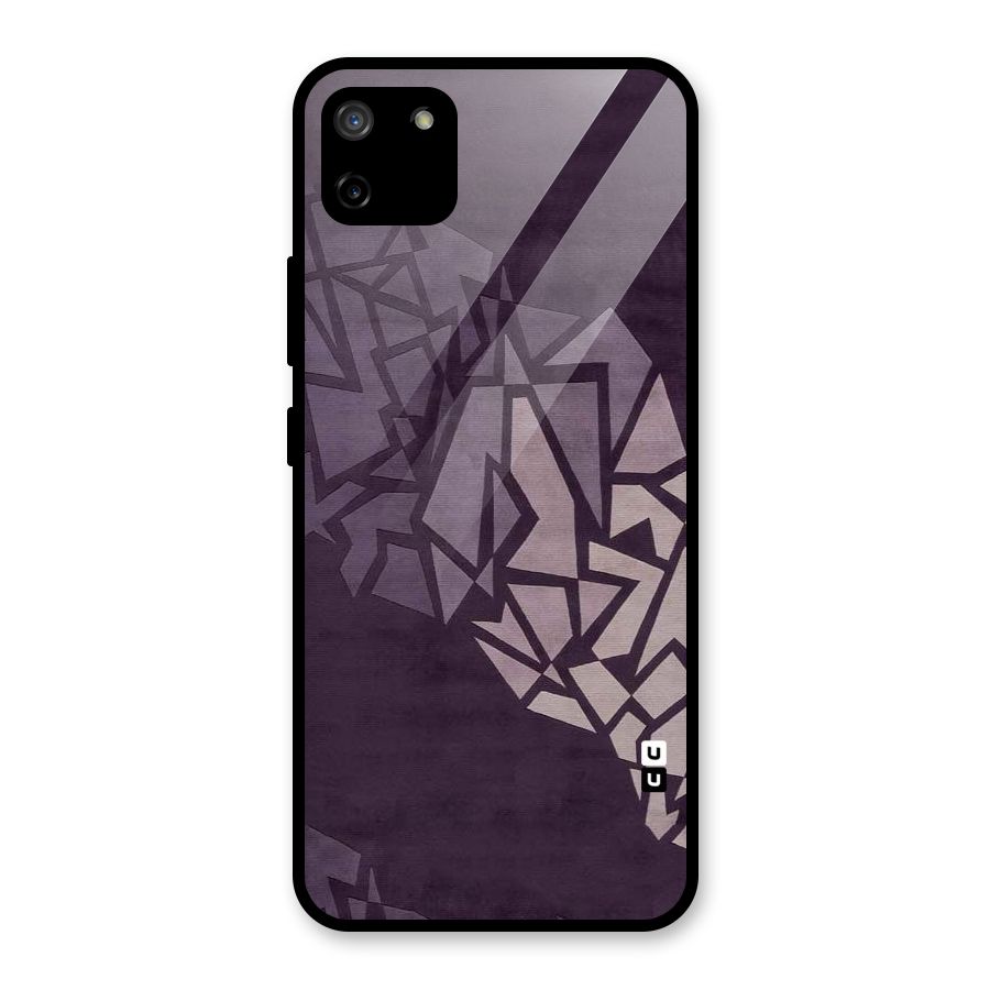 Fine Abstract Glass Back Case for Realme C11