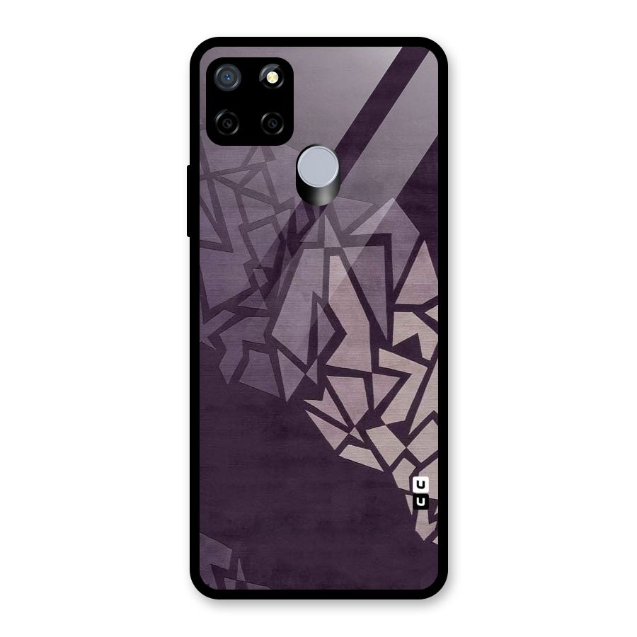 Fine Abstract Glass Back Case for Realme C12