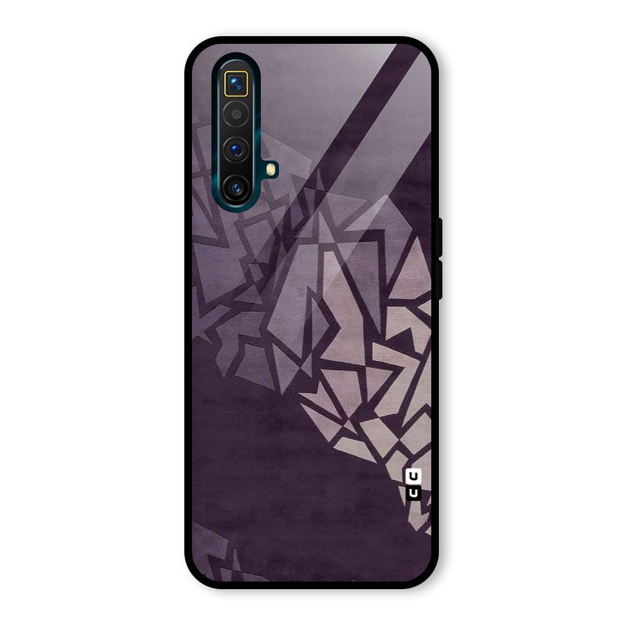 Fine Abstract Glass Back Case for Realme X3