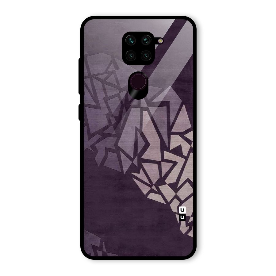 Fine Abstract Glass Back Case for Redmi Note 9