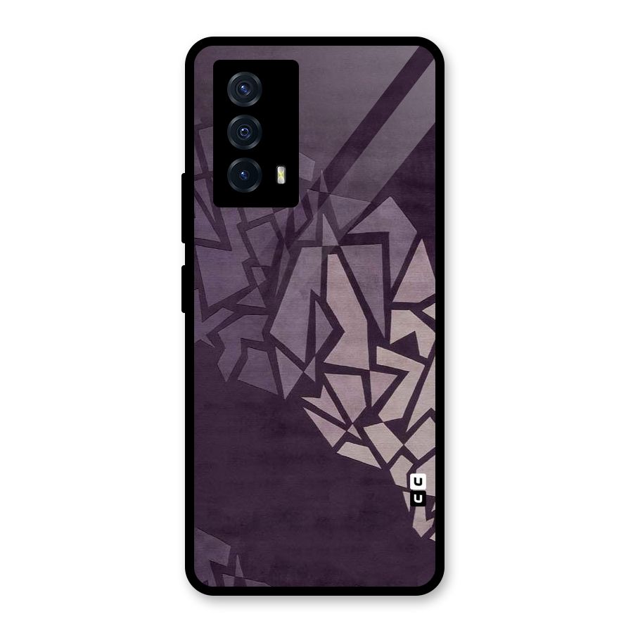 Fine Abstract Glass Back Case for Vivo iQOO Z5