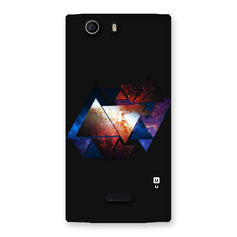 Fire Galaxy Triangles Back Case for Canvas Nitro 2 E311