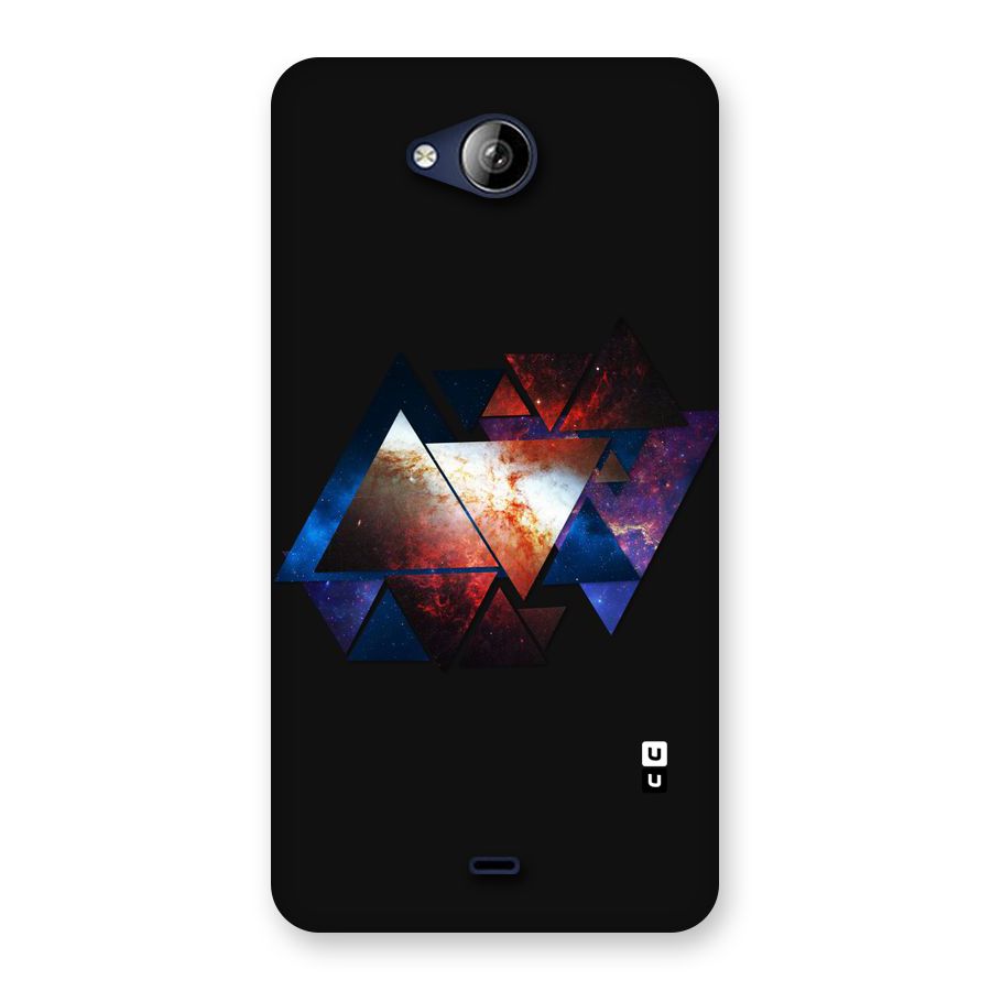 Fire Galaxy Triangles Back Case for Canvas Play Q355