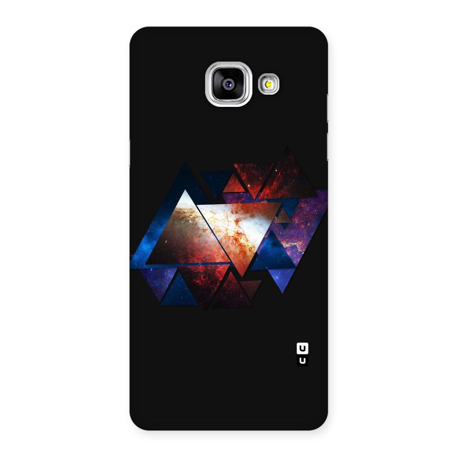 Fire Galaxy Triangles Back Case for Galaxy A5 2016