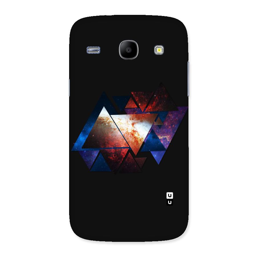Fire Galaxy Triangles Back Case for Galaxy Core