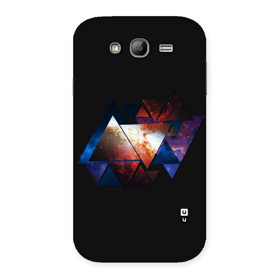 Fire Galaxy Triangles Back Case for Galaxy Grand Neo Plus
