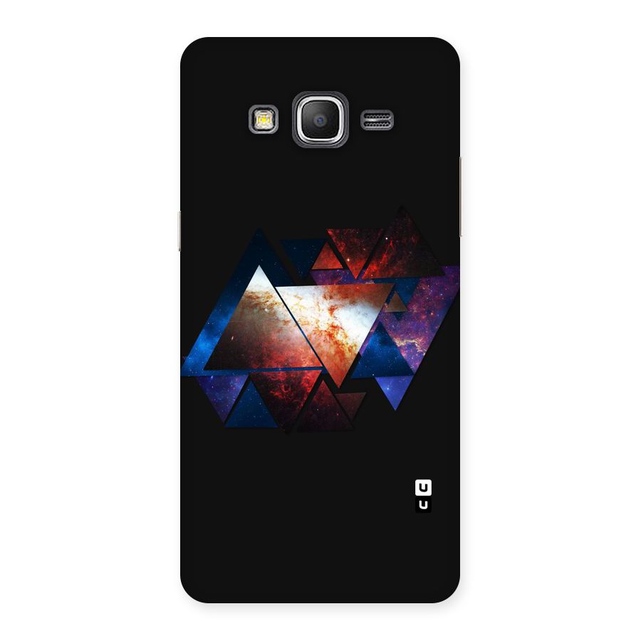 Fire Galaxy Triangles Back Case for Galaxy Grand Prime