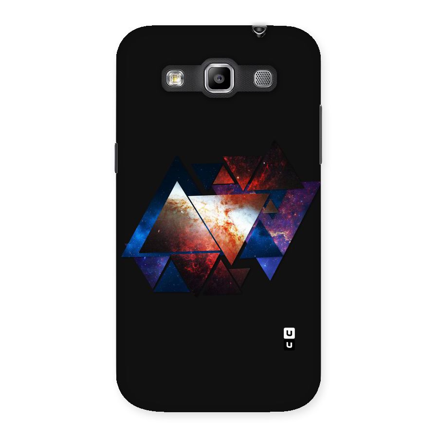 Fire Galaxy Triangles Back Case for Galaxy Grand Quattro