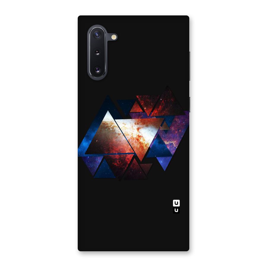 Fire Galaxy Triangles Back Case for Galaxy Note 10