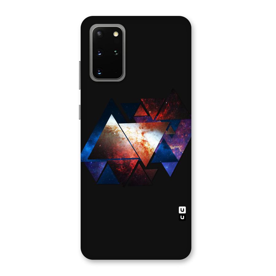 Fire Galaxy Triangles Back Case for Galaxy S20 Plus