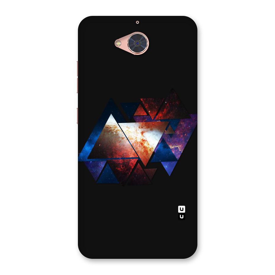 Fire Galaxy Triangles Back Case for Gionee S6 Pro