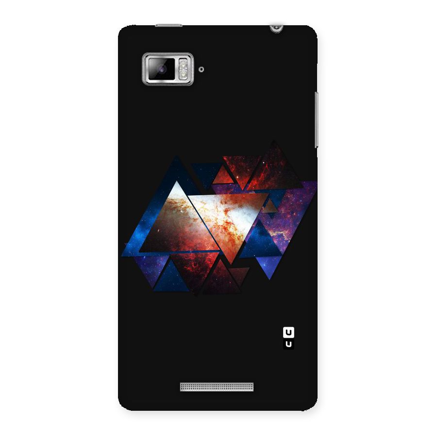Fire Galaxy Triangles Back Case for Lenovo Vibe Z K910