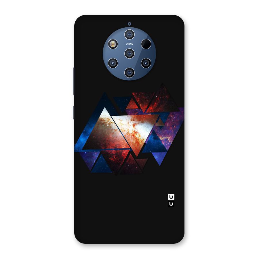 Fire Galaxy Triangles Back Case for Nokia 9 PureView