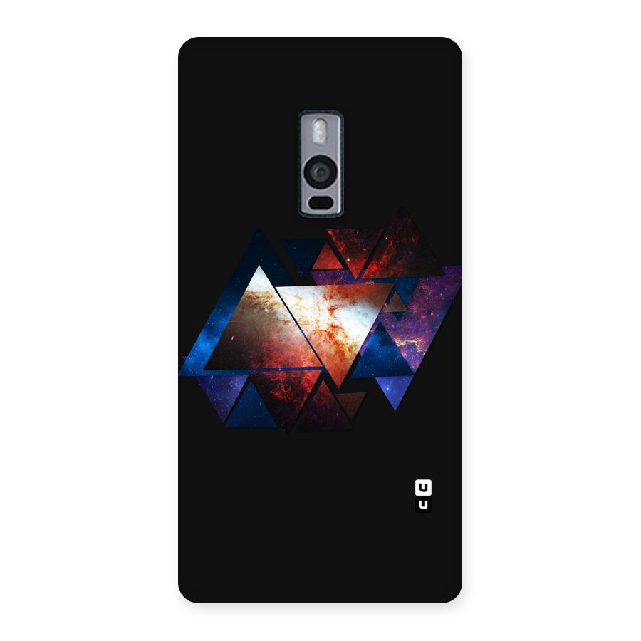 Fire Galaxy Triangles Back Case for OnePlus Two