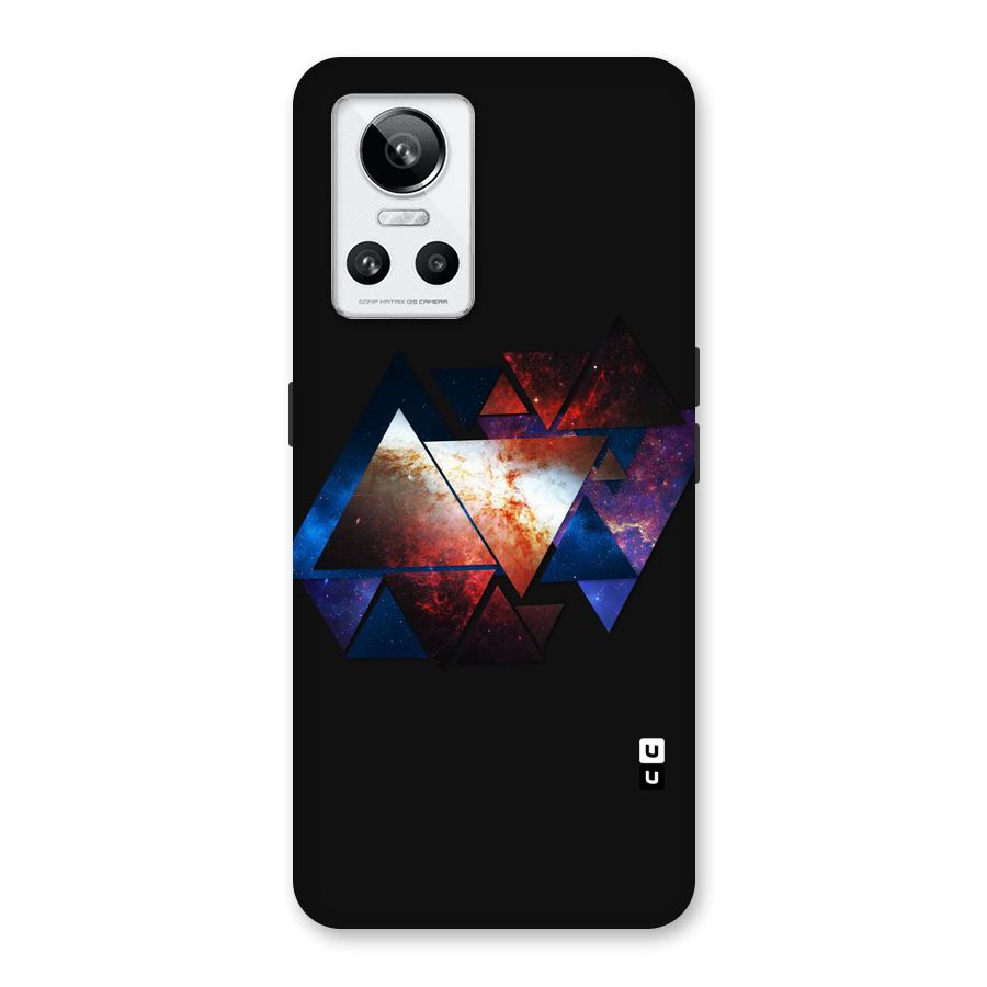 Fire Galaxy Triangles Back Case for Realme GT Neo 3
