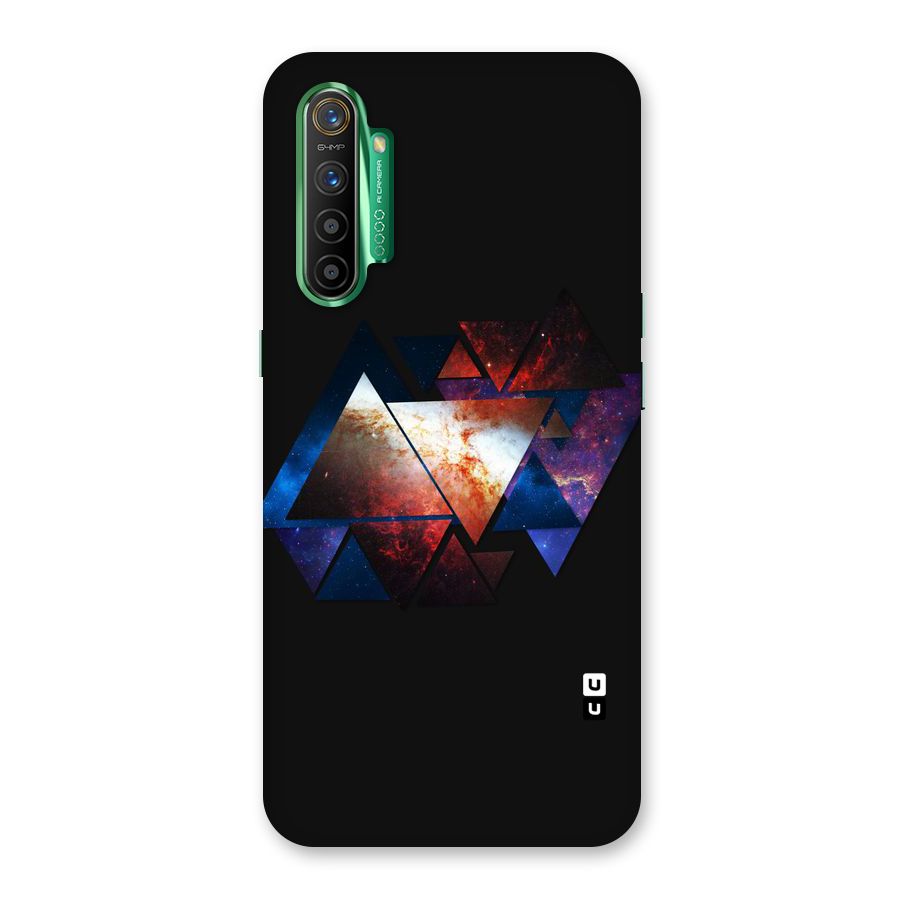 Fire Galaxy Triangles Back Case for Realme X2