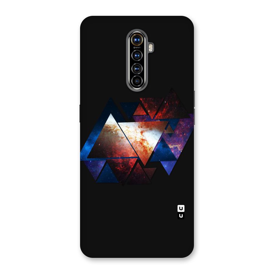 Fire Galaxy Triangles Back Case for Realme X2 Pro