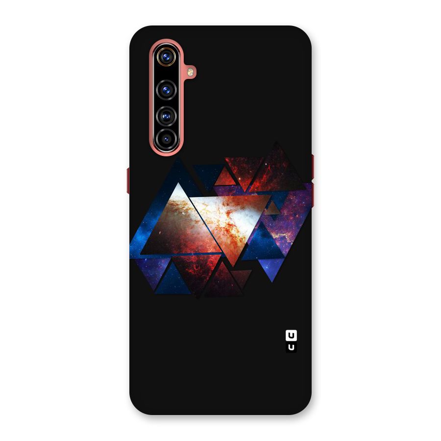 Fire Galaxy Triangles Back Case for Realme X50 Pro