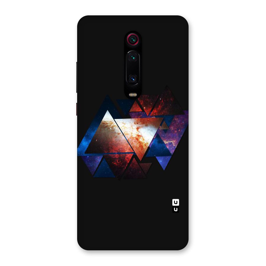Fire Galaxy Triangles Back Case for Redmi K20 Pro