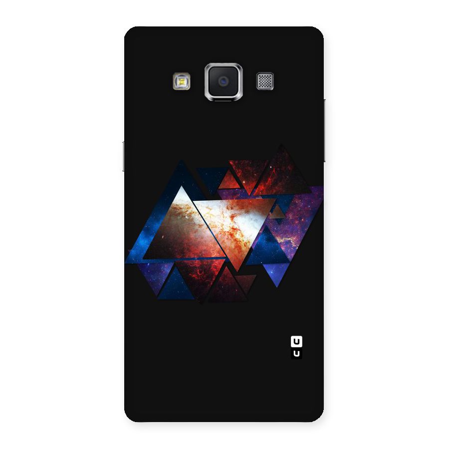 Fire Galaxy Triangles Back Case for Samsung Galaxy A5