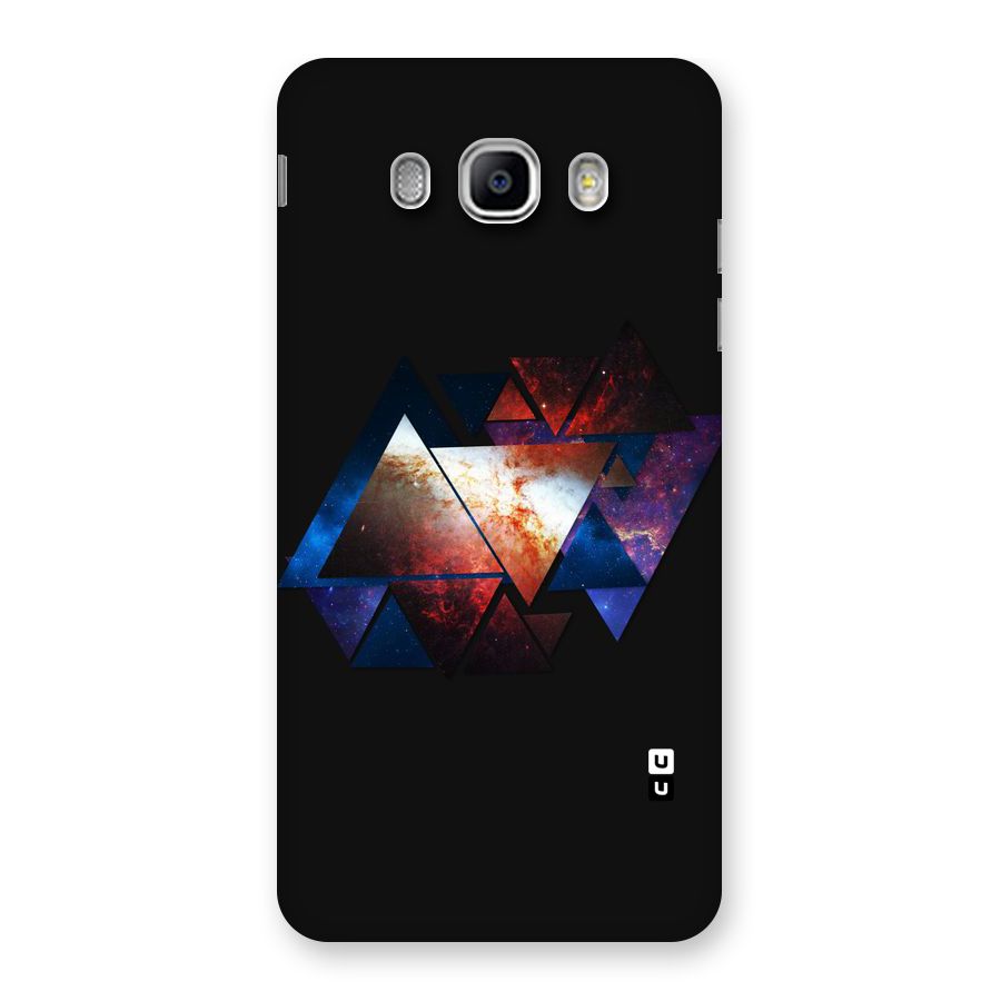 Fire Galaxy Triangles Back Case for Samsung Galaxy J5 2016