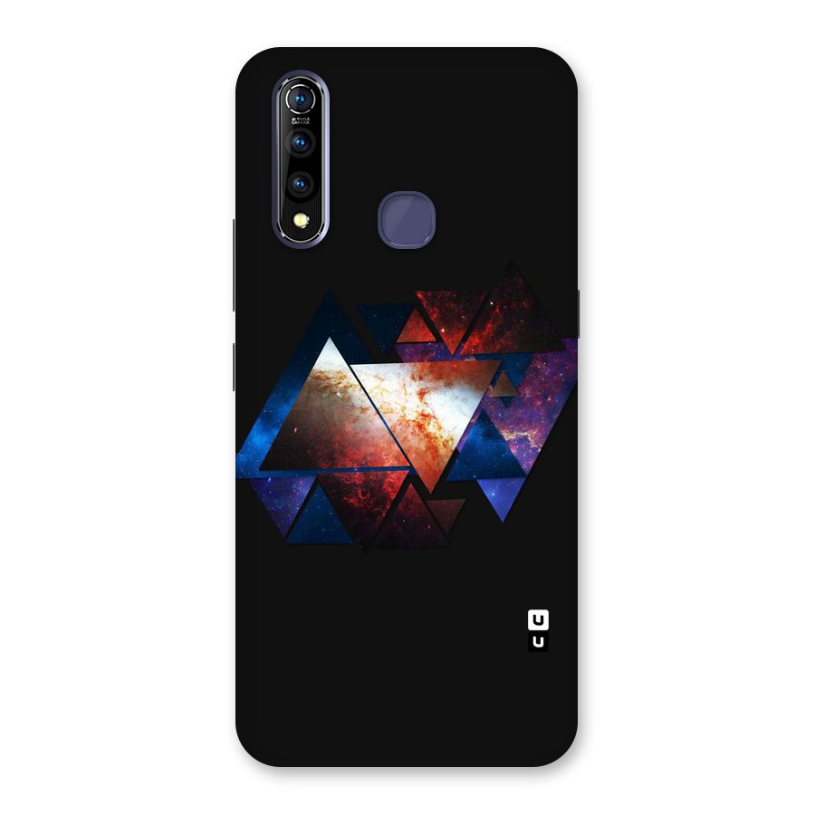 Fire Galaxy Triangles Back Case for Vivo Z1 Pro