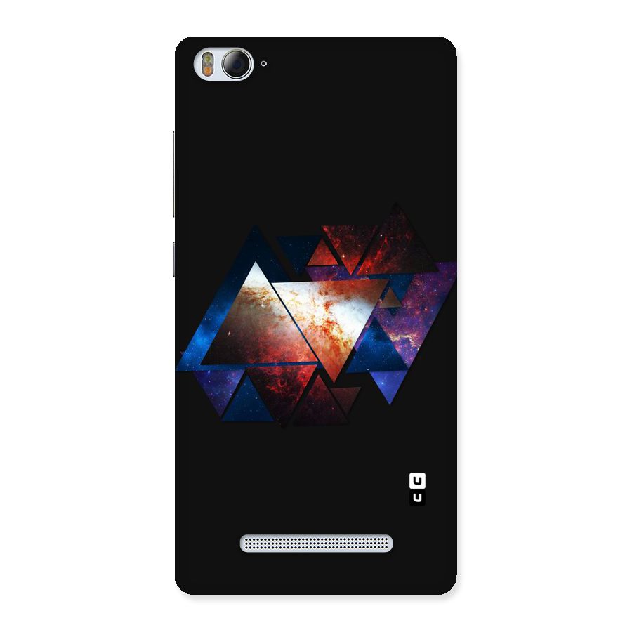 Fire Galaxy Triangles Back Case for Xiaomi Mi4i