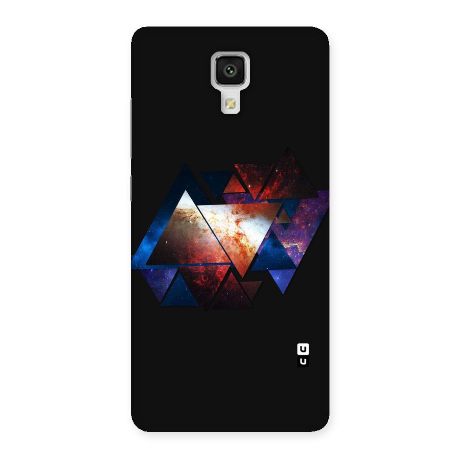 Fire Galaxy Triangles Back Case for Xiaomi Mi 4