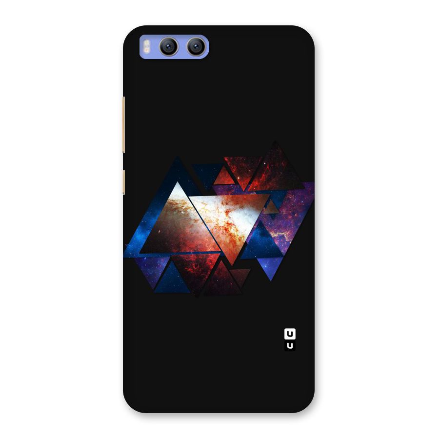 Fire Galaxy Triangles Back Case for Xiaomi Mi 6